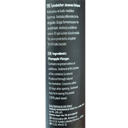 Ananas Sirkesi (500 ml) Egenin