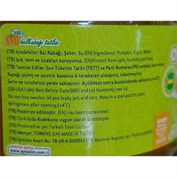 Aydın Yöresel Kabak Tatlısı ( 380 Gr ) Aybalım