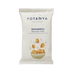 Baharatlı Baklagil Cipsi (50 gr) Potamya görseli.