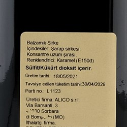 Balsamic Sirke (500 ml), Fattorıa Estense