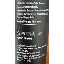 Balsamik Sirkesi (500 ml) Egenin