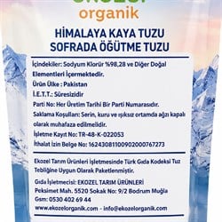 Beyaz Granül Himalaya Tuzu (500 g) Ekozel