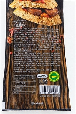 Bez Sucuk, Tokat (250 gr) Aşıkbaba
