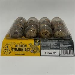 Bıldırcın Yumurtası (12 adet) Karaca görseli.