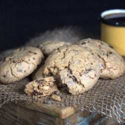 Cevizli Çikolata Parçacıklı Kurabiye (350 gr) 240derece