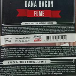 Dana Bacon (125 gr) Fümeci Smokehouse