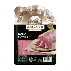 Dana Dilimli Füme Et (130 gr) Amasya Et Ürünleri görseli.