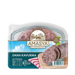 Dana Dilimli Kavurma (120 gr) Amasya Et Ürünleri görseli.