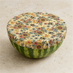 Doğal Balmumu Gıda Saklama Bezi 3lü Set (20x20 Cm + 30x30 Cm + 40x40 Cm) Doğa Kucaklar