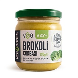 Brokoli Çorbası (190 gr)Veg Bones görseli.