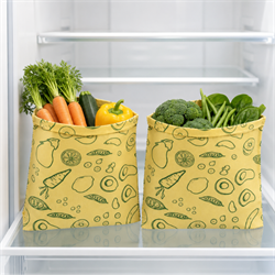 Doğal Sebze Saklama Torbası 2Li Set (30x35 Cm) Doğa Kucaklar