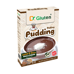Dr.Gluten Glutensiz Kakaolu Kinoalı Puding (224 gr) görseli.