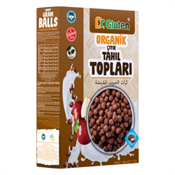 Dr.Gluten Organik Çıtır Tahıl Topları (200gr) görseli.