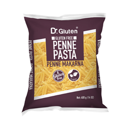 Dr.Gluten Glutensiz Kesme Makarna Penne (400gr) görseli.