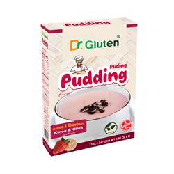 Dr.Gluten Glutensiz Çilekli Kinoalı Puding (224 gr) görseli.
