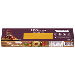 Dr. Gluten Glutensiz Spagetti Makarna (500 gr) görseli.