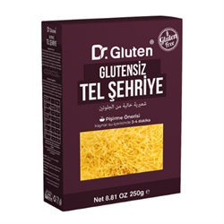 Dr.Gluten Glutensiz Tel Şehriye (250 gr) görseli.