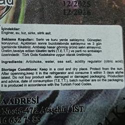 Enginar Salatası (350 g) Eurofarm