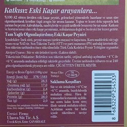 Eski Kaşar Peyniri (250 gr) Uluova