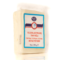 Tam Yağlı Olgunlaştırılmış (%90 Keçi) Beyaz Peyniri (350 gr)  H.Ö 444