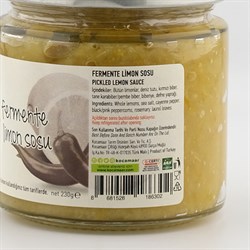 Fermente Limon Sosu (230 gr) Kocamaar Çiftliği