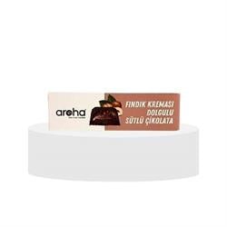 Fındık Kreması Dolgulu Sütlü Çikolata (38 gr) Aroha görseli.