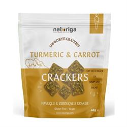 Goodbye Gluten Havuçlu Zerdeçallı Kraker (40 Gr) Naturiga