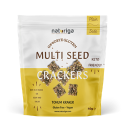 Goodbye Gluten Sade Tohum Kraker(40 Gr) Naturiga