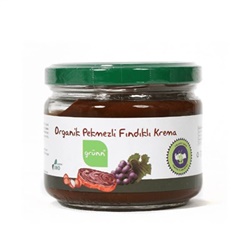 Grünn Organik Pekmezli Fındıklı Krema (200 gr) görseli.