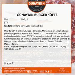 Hamburger Köfte (400 gr) Günaydın
