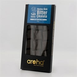 Hurma Özlü Bitter Çikolata %85 Kakao (80 gr) Aroha görseli.