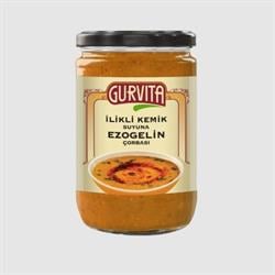 İlikli Kemik Suyuna Ezogelin Çorbası (660 ml) Gurvita görseli.