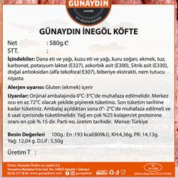İnegöl Köfte (580 gr) Günaydın