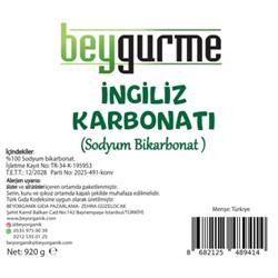 İngiliz Karbonatı (920 gr) Beygurme
