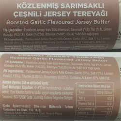 Kōzlenmiṣ Sarmısaklı Çeṣnili Tereyağı (250 gr) Shemsa Naturals Locavore