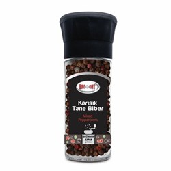 Karışık Tane Karabiber, Değirmen Kapak (45 gr) Bağdat görseli.