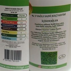 Keçi Kefiri (1 lt) Seçen Çiftliği