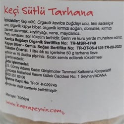 Keçi Sütlü Tarhana, Tuzsuz (250 gr) Kapra