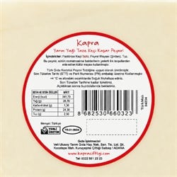 Keçi Taze kaşar Peyniri (300 gr) Kapra