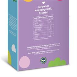 Kids Organik Keçiboynuzlu Bisküvi (55 gr) Wefood