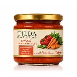 Kırmızı Biber Havuç Sosu (300 gr) Tilda