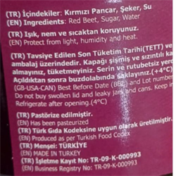 Kırmızı Pancar Tatlısı ( 400 Gr ) Aybalım