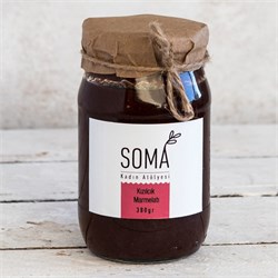 Kızılcık Marmelatı (380gr) Soma Kadın Atölyesi