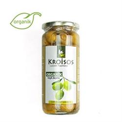 Kroisos Organik Yeşil Çizik Zeytin (300 gr)