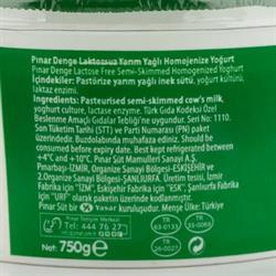 Laktozsuz Yoğurt (750 gr) Pınar