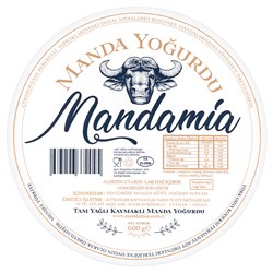 Manda Yoğurt,Cam Kase (600 gr) Mandamia