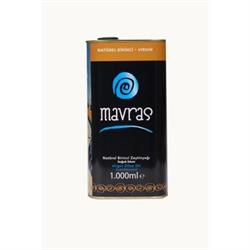 Natürel Birinci Zeytinyağı, Soğuk Sıkım (1 litre) Mavras