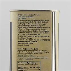 Natürel Sızma Zeytinyağı, Erken Hasat, Soğuk Sıkım (2 lt) Mavras