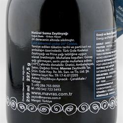 Natürel Sızma Zeytinyağı, Erken Hasat, Soğuk Sıkım (250 ml) Mavras