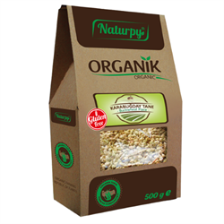Naturpy Organik Çiğ Kara Buğday Tane (500gr) görseli.
